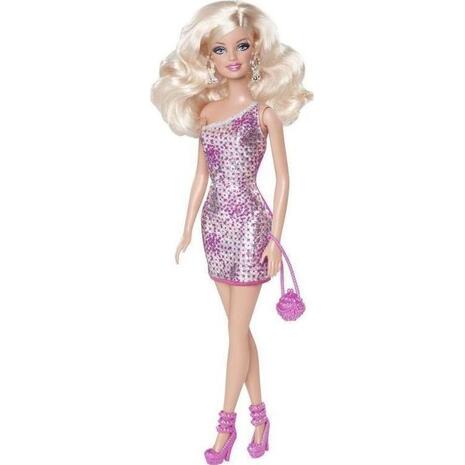 Barbie Μοντέρνα Φορέματα Με Αξεσουάρ διάφορα σχέδια (T7580)