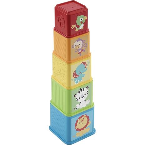 Κυβάκια Stack & Explore Blocks Fisher Price (CDC52)