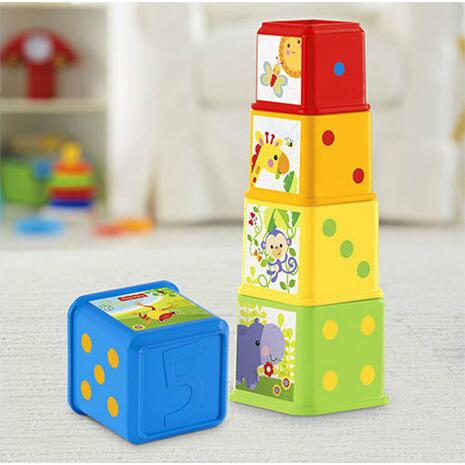 Κυβάκια Stack & Explore Blocks Fisher Price (CDC52)