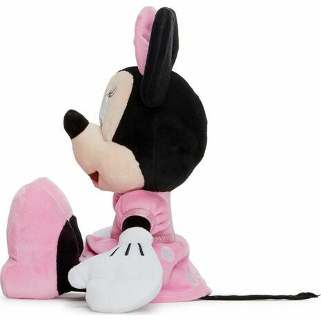 Λούτρινο Χνουδωτό AS Company Minnie 25cm με ροζ φόρεμα (1607-01687)