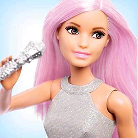Κούκλα Barbie Pop Star με μικρόφωνο (FXN98)