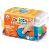 Κηρομπογιές Carioca Baby Teddy 48 τεμαχίων πλαστική κασετίνα (Διάφορα χρώματα)