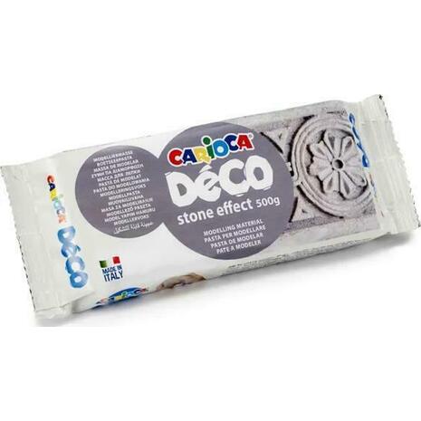 Πηλός CARIOCA γκρι deco stone effect 500gr (Γκρι)