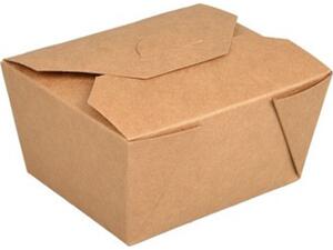 Κουτί Φαγητού Craft Νο1 Fold Top για Delivery & Take Away μιας χρήσης