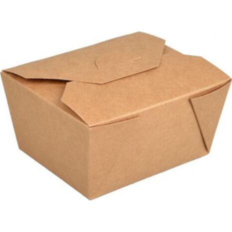Κουτί Φαγητού Craft Νο1 Fold Top για Delivery & Take Away μιας χρήσης