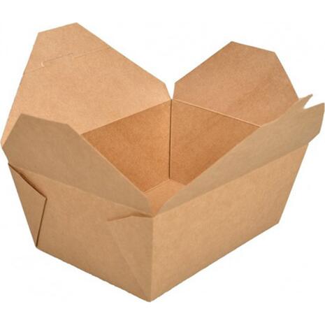 Κουτί Φαγητού Craft Νο4 Fold Top για Delivery & Take Away μιας χρήσης