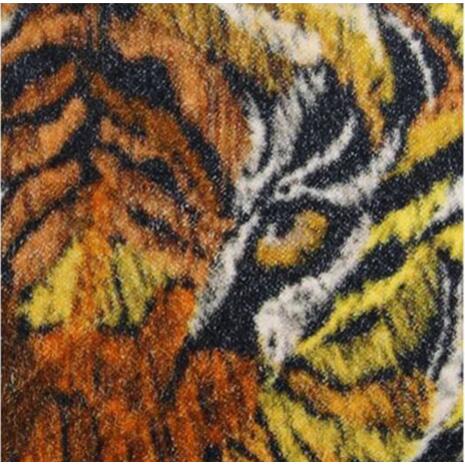 Διακοσμητικό μαξιλάρι Tiger Velvet Black | entos 45x45cm