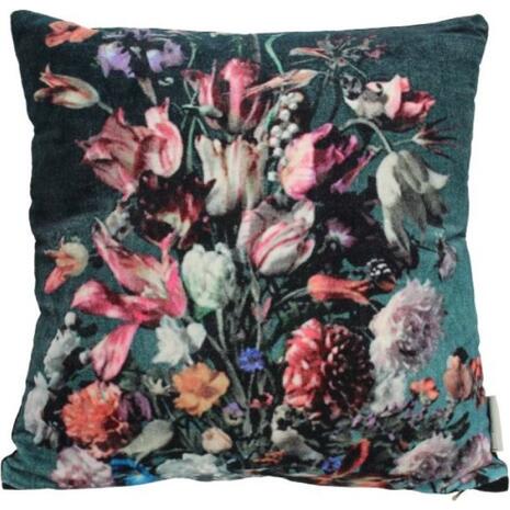 Διακοσμητικό μαξιλάρι Flowers Multi | entos 45x45cm