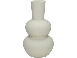Βάζο κεραμικό Fine Earthenware Ivory | entos Φ10.7x19.7cm