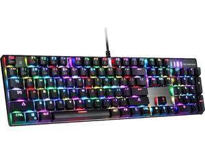 Ενσύρματο πληκτρολόγιο Gaming MOTOSPEED Μηχανικό CK104 RGB