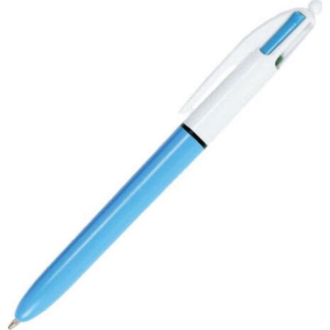 Στυλό διαρκείας Bic Colours Fun 4 χρωμάτων 1.00mm σιελ σώμα