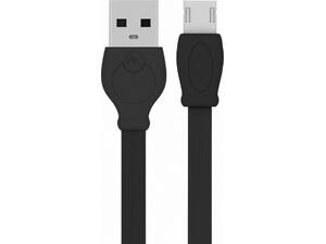 Καλώδιο φόρτισης WK USB σε Micro Black 1m Fast WDC-023