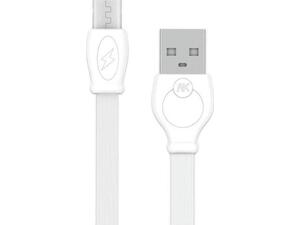 Καλώδιο φόρτισης WK USB σε Micro White 1m Fast WDC-023