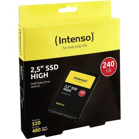 Εσωτερικός Σκληρός Δίσκος SSD HIGH INTENSO 240 GB 2.5" (3813440)