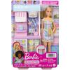 Κούκλα Barbie Εργαστήριο παγωτού (HCN46)