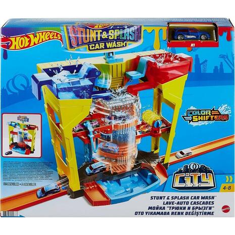 Πίστα Hot Wheels Πλυντήριο Χρωμοκεραυνών Mattel (GRW37)