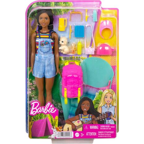 Κούκλα Barbie Family Camping Brooklyn (HDF74)