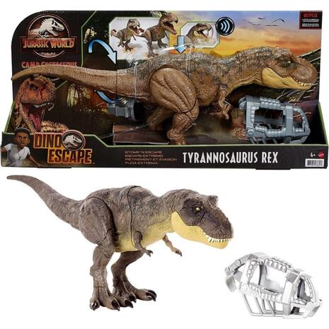 Δεινόσαυρος Jurassic World T-Rex T-REX Περπατάει και Απελευθερώνεται με ήχους 54cm (GWD67)