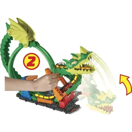 Πίστα Hot Wheels Dragon Drive Fireflight Mattel (HDP03)