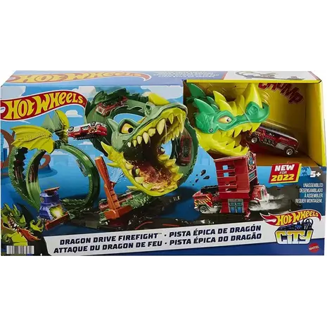 Πίστα Hot Wheels Dragon Drive Fireflight Mattel (HDP03)