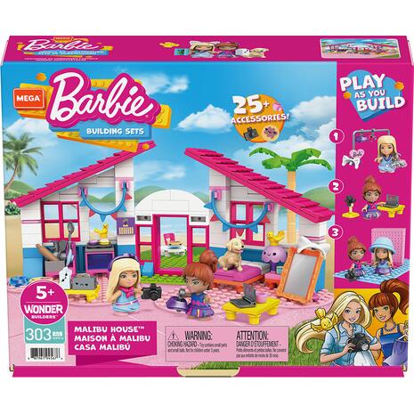 Τουβλάκια Mega Bloks Barbie Σπίτι Malibu (GWR34)