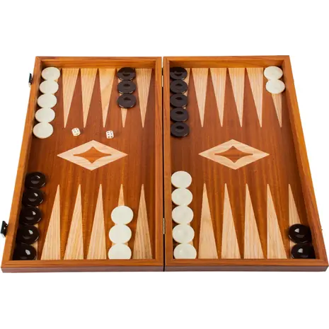 Τάβλι παραδοσιακό χειροποίητο μαρκετερί 48x26cm μαόνι με Δρυς γλώσσες (ΡΡ1) TM1M