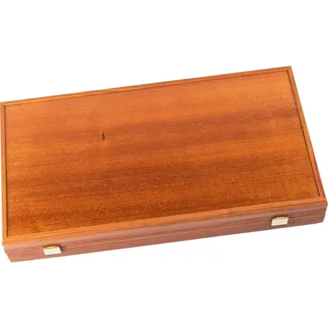 Τάβλι παραδοσιακό χειροποίητο μαρκετερί 48x26cm μαόνι με Δρυς γλώσσες (ΡΡ1) TM1M