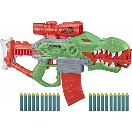 Εκτοξευτής Nerf Dinosquad Rex Rampage Motorized Blaster (F0807)