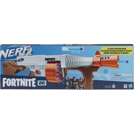 Εκτοξευτής Nerf Fortnite DG with 15 Official Darts (E7521)