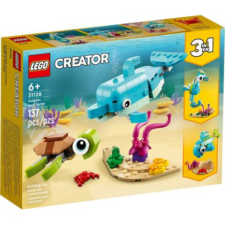 Lego Creator 3-in-1: Dolphin & Turtle (31128)