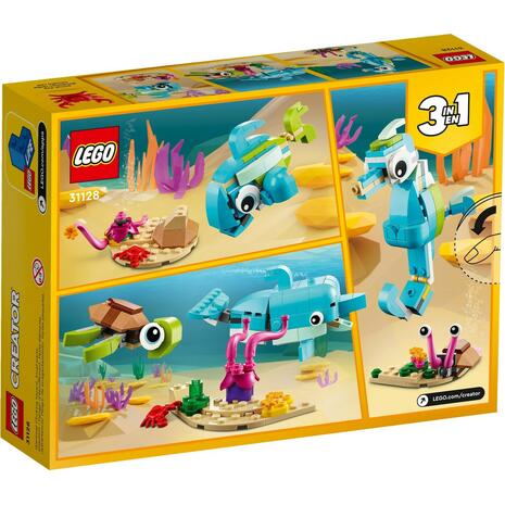 Lego Creator 3-in-1: Dolphin & Turtle (31128)