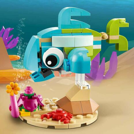 Lego Creator 3-in-1: Dolphin & Turtle (31128)