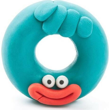 Hey Clay Claymates Monsters Donut Πολύχρωμος Πηλός (440018)