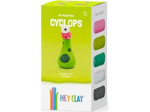 Hey Clay Claymates Monsters Cyclops Πολύχρωμος Πηλός (440016)