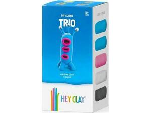 Hey Clay Claymates Aliens Trio Πολύχρωμος Πηλός (440010)