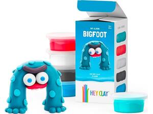 Hey Clay Claymates Aliens Bigfoot Πολύχρωμος Πηλός (440012)