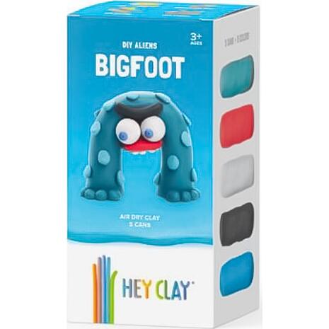 Hey Clay Claymates Aliens Bigfoot Πολύχρωμος Πηλός (440012)