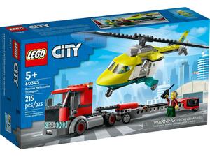 Lego City Rescue Helicopter Transport (60343)