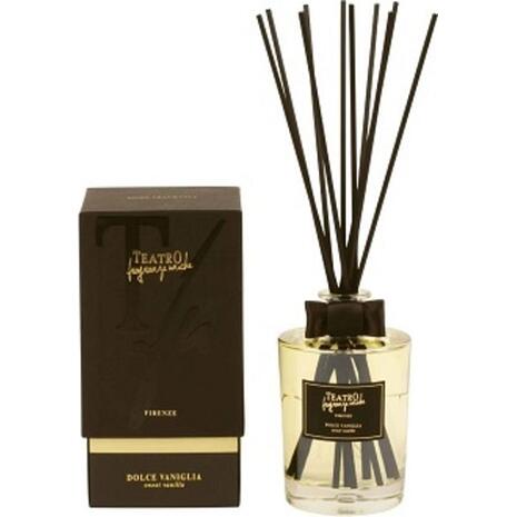 Αρωματικό χώρου με sticks Teatro Fragranze Uniche Sweet Vanilla 100ml