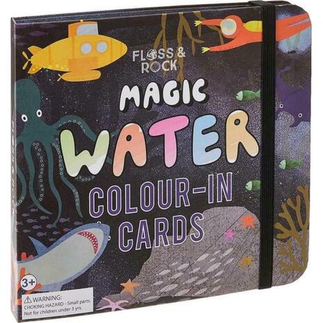Στυλό νερού και κάρτες χρωματισμού Floss & Rock Θάλασσα (38P3414)