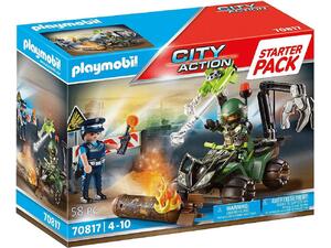 Playmobil City Action Starter Pack Εξουδετέρωση εκρηκτικού μηχανισμού (70817)