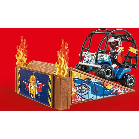 Playmobil Stunt Show Starter Pack Ακροβατικά με γουρούνα (70820)