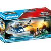 Playmobil City Action Police Seaplane Καταδίωξη λαθρέμπορου από αστυνομικό υδροπλάνο (70779)