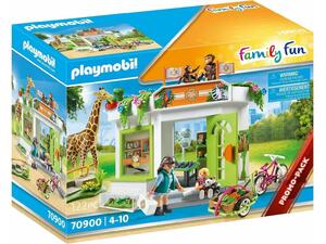 Playmobil Family Fun Κτηνιατρείο ζωολογικού κήπου (70900)