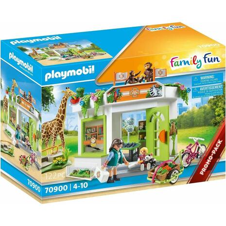 Playmobil Family Fun Κτηνιατρείο ζωολογικού κήπου (70900)