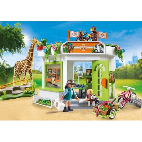 Playmobil Family Fun Κτηνιατρείο ζωολογικού κήπου (70900)