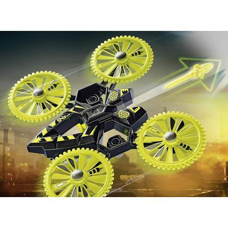 Playmobil City Action Καταδίωξη Drone από αστυνομικό τζετ (70780)