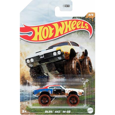 Αυτοκινητάκι Hot Wheels mud runners διάφορα σχέδια (HFW36)