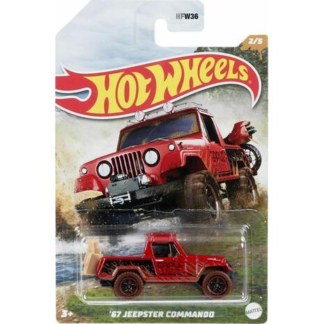 Αυτοκινητάκι Hot Wheels mud runners διάφορα σχέδια (HFW36)