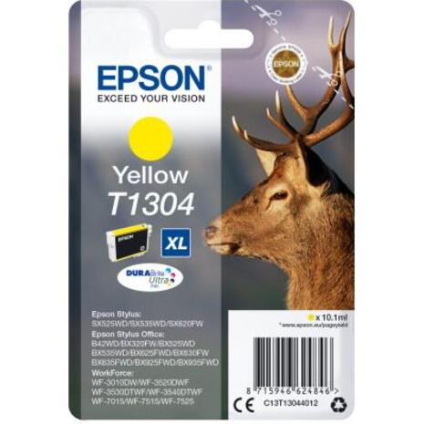 Μελάνι εκτυπωτή EPSON T1304XL Yellow Τ130440 (Yellow)